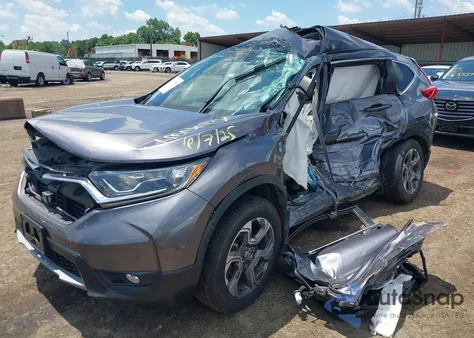 2019 Honda Cr-V Ex-L from USA, damaged, VIN 7FARW2H81KE008130